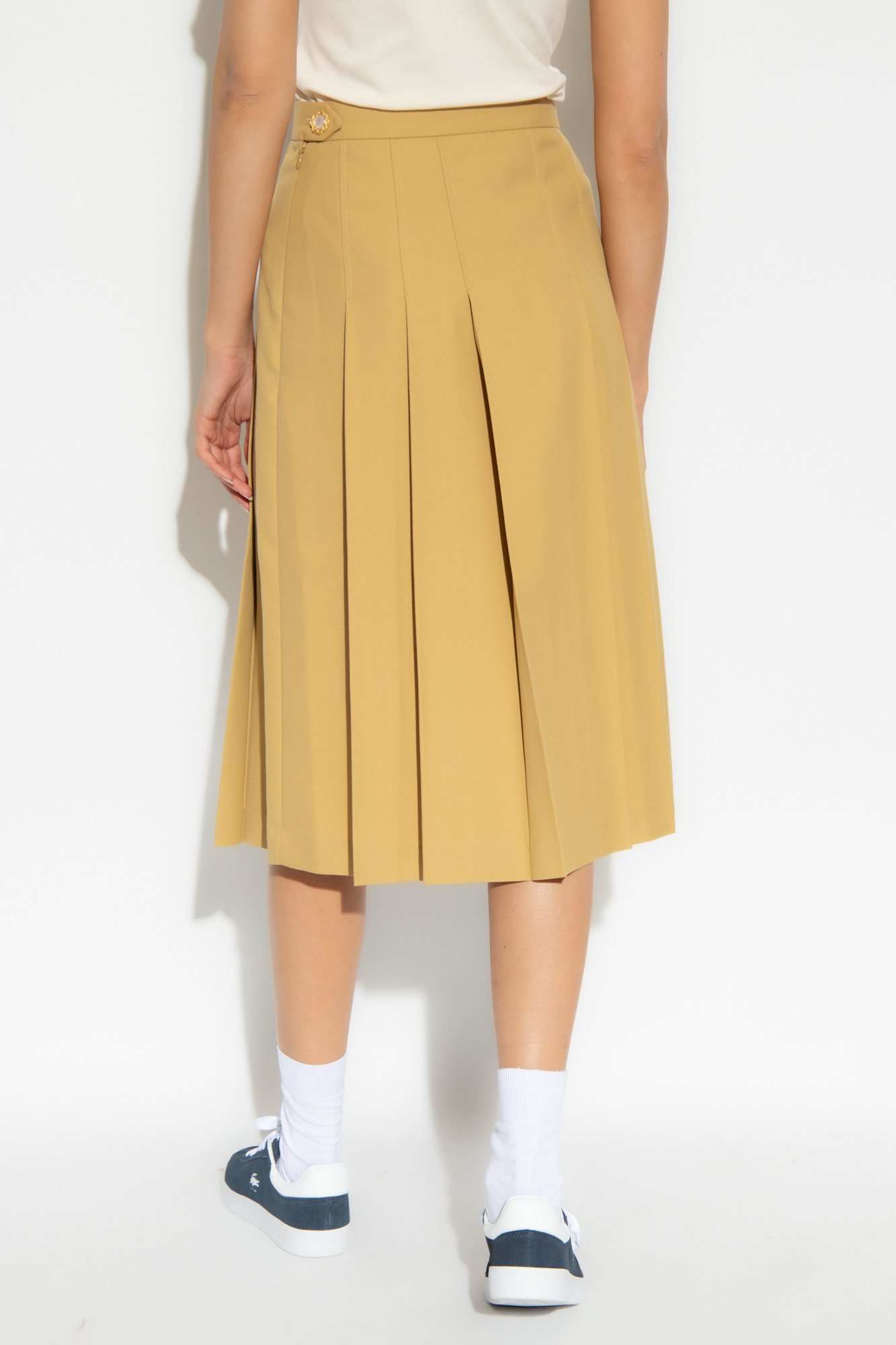 パンツ LE FLEUR x LACOSTE BEIGE PLEATED TROUSER Lacoste X Le Fleur in Yellow for Men | Lyst UK